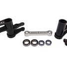 HOT RACING HRATRF4801  Aluminum Steering Bellcranks and Draglink 4-Tec 2.0