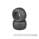 J Concepts JCO3199-03  Ellipse 2.2" 1/10 Stadium Truck Tires (2) (Aqua) 319903