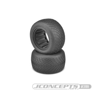 J Concepts JCO3199-03  Ellipse 2.2" 1/10 Stadium Truck Tires (2) (Aqua)