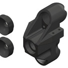 Team Corally COR00180-108  Steering Block - Wide - Pivot Ball Cup (2) - Front - Composite - 1 set: Dementor, Kronos, Shogun