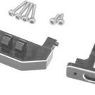 HOT RACING HRASXTF3201  Aluminum Rear Body Mount Support for Axial SCX24