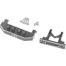 HOT RACING HRASXTF3201  Aluminum Rear Body Mount Support for Axial SCX24