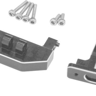 HOT RACING HRASXTF3201  Aluminum Rear Body Mount Support for Axial SCX24