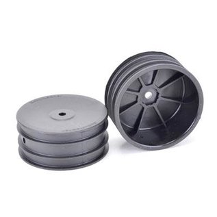 Schumacher U4495  Black  1/10 Buggy Front 4wd  Wheels 12mm Hex (2)