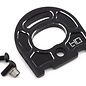 HOT RACING HRATRF18A01  Black Adjustable 4-Tec 2.0 Aluminum Motor Mount