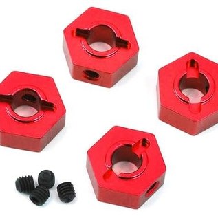 STRC SPTST8356R  Red Aluminum Hex Adapters (4) 4-Tec 2.0