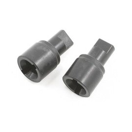 Xray XRA305135  Composite Solid Axle Driveshaft Adapters (2)