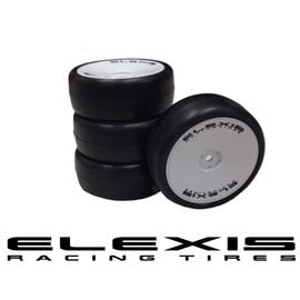 R1wurks R1-010007  Elexis Racing Tires Asphalt 1/10 Sedan Compound 40 Hard A3 (4)