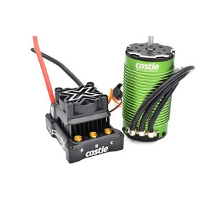 Castle Creations CSE010-0165-02  1/6 Mamba Monster X 8S 33.6V WP ESC with  1717-1650Kv Motor Combo