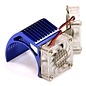 Integy 2961BLUE  Blue Twin Motor Cooling Fan + Heatsink 540/550