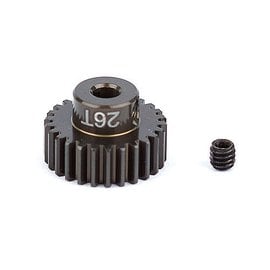 Team Associated ASC1344  48P 26T Aluminum Pinion Gear 3.17mm Bore