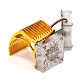 Integy 2961GOLD  Gold Twin Motor Cooling Fan + Heatsink 540/550