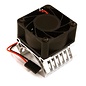 Integy C28598SILVER  Silver 36mm Motor Heatsink+40x40mm Cooling Fan