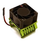 Integy C28598GREEN  Green 36mm Motor Heatsink+40x40mm Cooling Fan