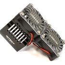 Integy C25728BLACK  Black Twin 40x40mm HS Cooling Fan+Heatsink Mount
