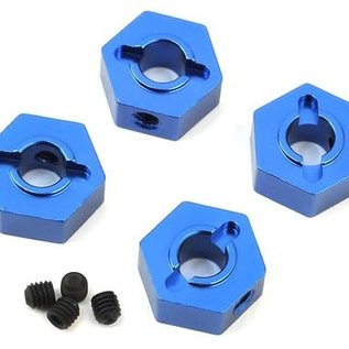 STRC SPTST8356B  Blue Aluminum Hex Adapters (4) 4-Tec 2.0