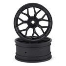 HPI HPI112812  Gun Metal 12mm Hex E10 RTR 26mm Touring Car Wheel (2)