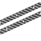 Team Corally COR00180-253  Chassis Brace Stiffener - Rear - Graphite 2.5mm (2) Dementor Python