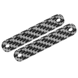 Team Corally COR00180-254  Chassis Brace Stiffener - Front - Graphite 2.5mm (2) Python