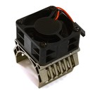Integy C28597GREY  Grey 36mm Motor Heatsink+40x40mm Cooling Fan