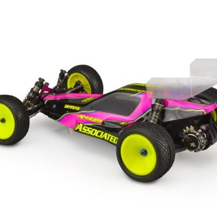J Concepts JCO0409-6133  Team Associated RC10B2 Authentic Body (#6133) Clear 04096133