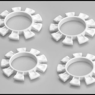 J Concepts JCO2212-3  White Satellite Tire Gluing Rubber Bands 2212-3