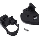 Traxxas TRA3691  Black Gearbox Halves w/Idler Shaft: Bandit Rustler Stampede & Slash