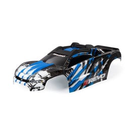 Traxxas TRA8611X  Blue E-Revo VXL 2.0 Pre-Painted Monster Truck Body