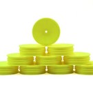 Schumacher U7455  Yellow Slim 12mm 1/10 2WD Buggy Front Hex Wheels (10)