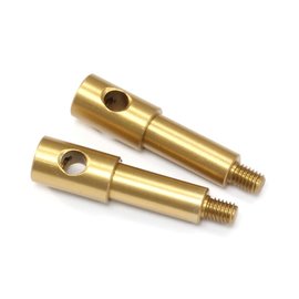 RocheRC USA ROC-310060  Front Inline Axle (7075 Aluminium), (2)