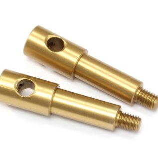RocheRC USA ROC-310060  Front Inline Axle (7075 Aluminium), (2)