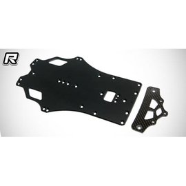 RocheRC USA ROC-210185  Rapide P12 EVO SWB 2.0mm Aluminum Main Chassis