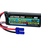 Lectron Pro 3S5200-505  Lectron Pro 3S 11.1v 5200mAh 50C LiPo w/ EC5 Plug