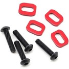 Traxxas TRA7759R  Red Motor Mount Washers (4) X-Maxx (red-anodized)