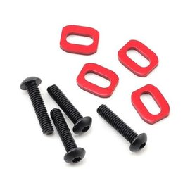 Traxxas TRA7759R  Red Motor Mount Washers (4) X-Maxx