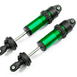 Traxxas TRA8961G  GT-Maxx Assembled Green Aluminum Shocks (2)