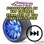 SWEEP C1003BC  MT VHT Crusher Belted Slick Tires preglued on WHD Blue Chrome wheel (2)