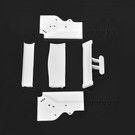 Serpent SER411355  White F1 Rear Wing F110 SF2