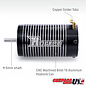 Surpass Hobby USA 4274-1550 Rocket 1/8 1550Kv 7S Off-Road Sensored Brushless Motor