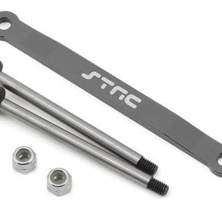 STRC SPTST2532XGM  Gun Metal Aluminum Front Hinge Pin Brace w/ Hinge Pins