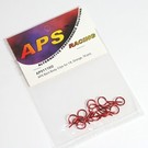 APS Racing APS91118OV2  Orange Large Bent Body Clips (10)