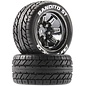 Duratrax DTXC5201  Bandito ST 14mm 2.8 Chrome Mounted Tires