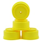 DE Racing DERBS4LY  12mm Hex "Borrego" SC Wheels(Yellow)(4)(22SCT/TEN-SCTE)