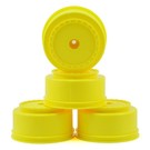 DE Racing DERBS4UY  12mm Hex "Borrego" SC Wheels (Yellow) (4) (SC6/Slash/Blitz)