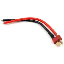 Protek RC PTK-5201  RC T-Style Ultra Plug Male Device Pigtail (10cm, 14awg wire) (1)