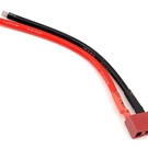 Protek RC PTK-5200 Protek RC T-Style Ultra Plug Female Battery Pigtail (10cm, 14awg wire) (1)