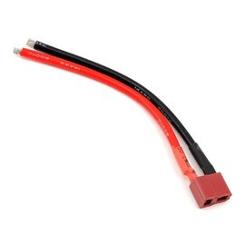 Protek RC PTK-5200 Protek RC T-Style Ultra Plug Female Battery Pigtail (10cm, 14awg wire) (1)