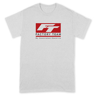 Team Associated ASCSP161XL  Team Associated Factory Team T-Shirt (White) (XL)