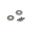 TLR / Team Losi TLR232087  Tungesten Carbide Thrust Balls & Washers For 225.0 Elite DC SR