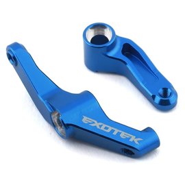 Exotek Racing EXO1972  DR10 Aluminum HD Steering Crank Set (Blue)